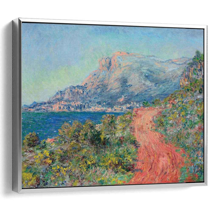 The Red Road near Menton (1884) by Claude Monet