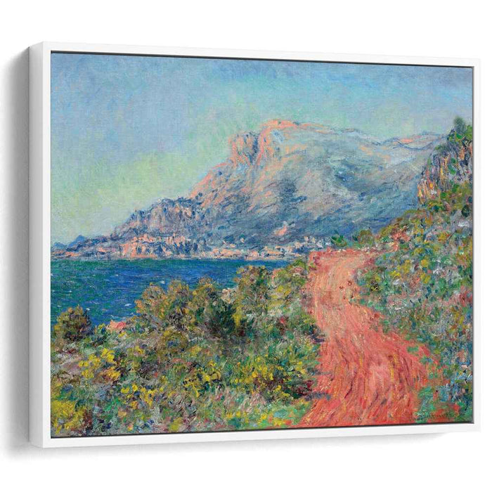 The Red Road near Menton (1884) by Claude Monet