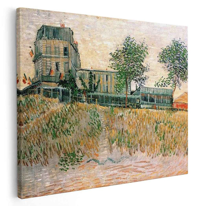 The Restaurant de la Sirene at Asnieres (1887) by Vincent van Gogh