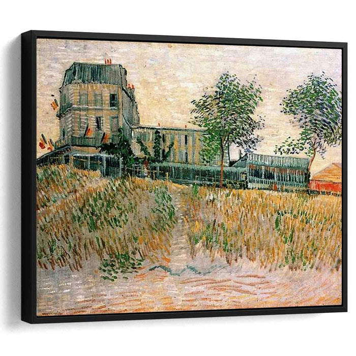 The Restaurant de la Sirene at Asnieres (1887) by Vincent van Gogh