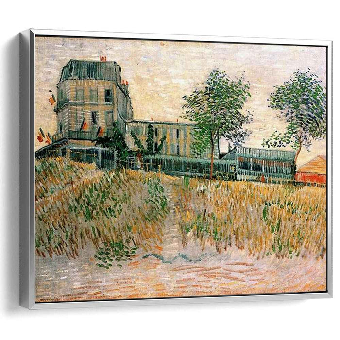 The Restaurant de la Sirene at Asnieres (1887) by Vincent van Gogh