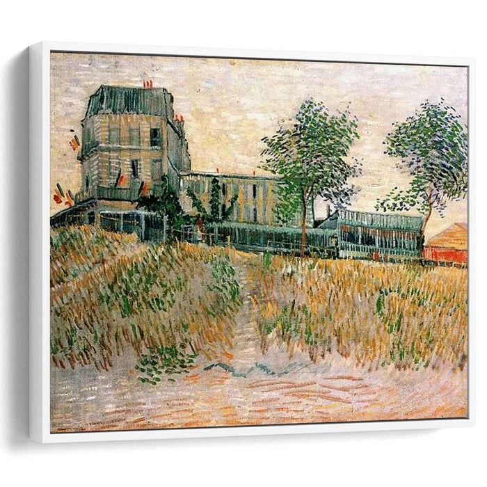 The Restaurant de la Sirene at Asnieres (1887) by Vincent van Gogh