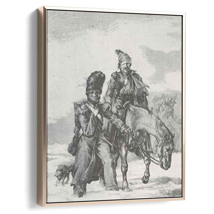 The Return from Russia (1818) by Théodore Géricault