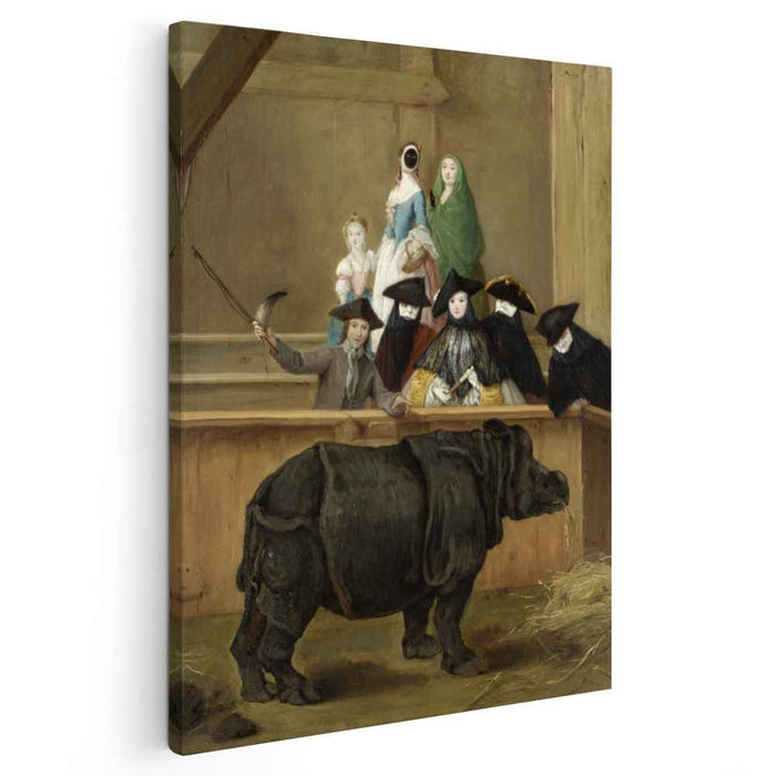 Clara the Rhinoceros (1751) by Pietro Longhi