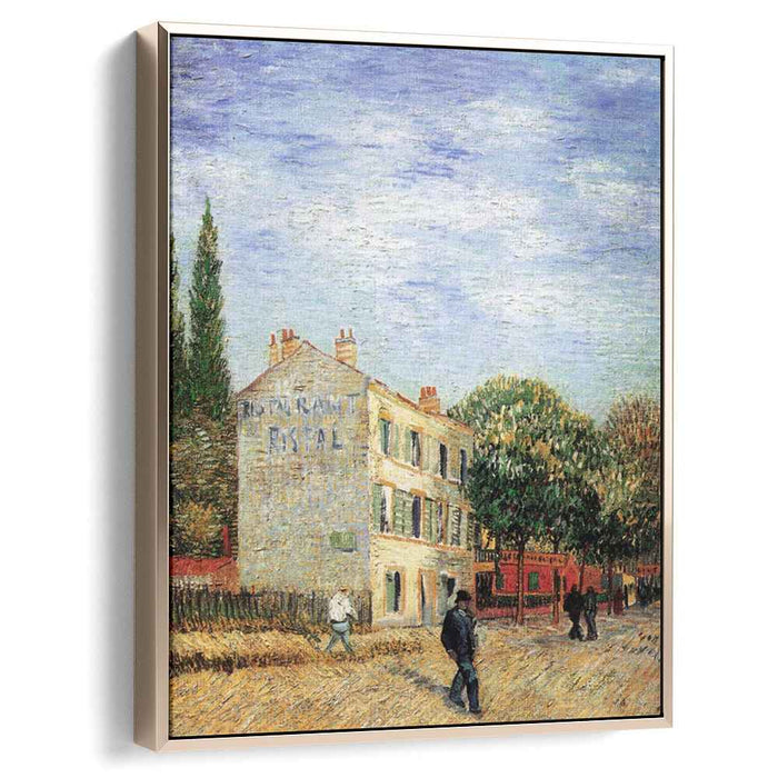 The Rispal Restaurant at Asnieres (1887) by Vincent van Gogh