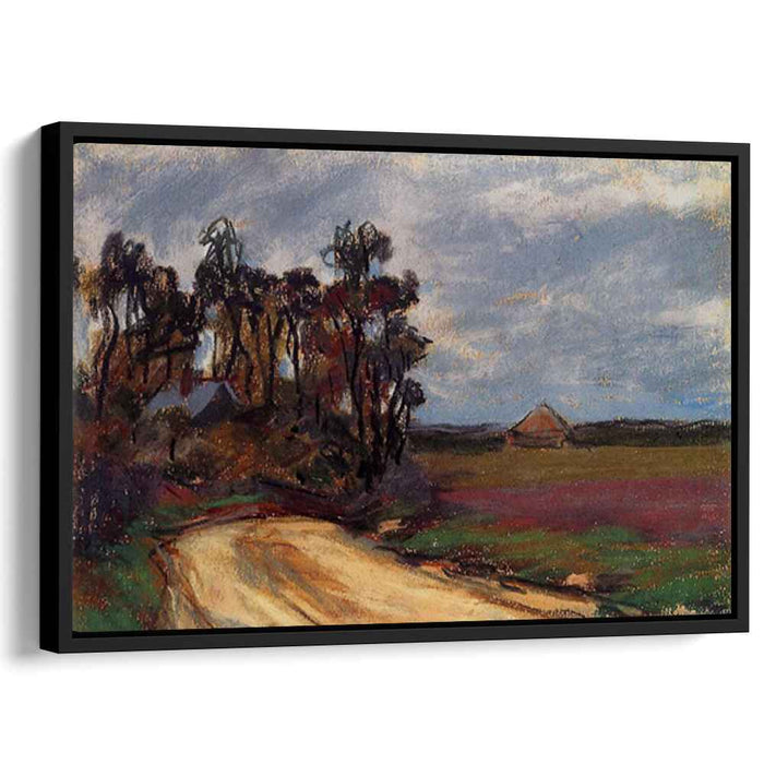The Road and the House (1885) by Claude Monet