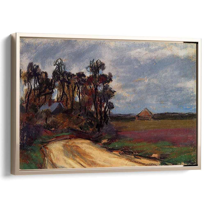 The Road and the House (1885) by Claude Monet