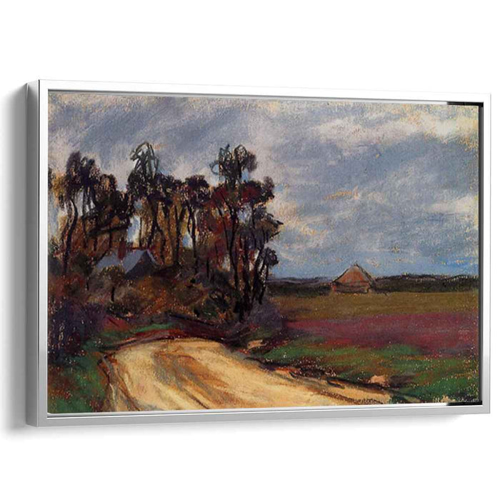 The Road and the House (1885) by Claude Monet