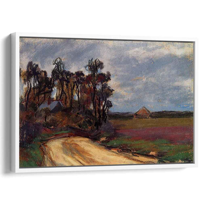 The Road and the House (1885) by Claude Monet
