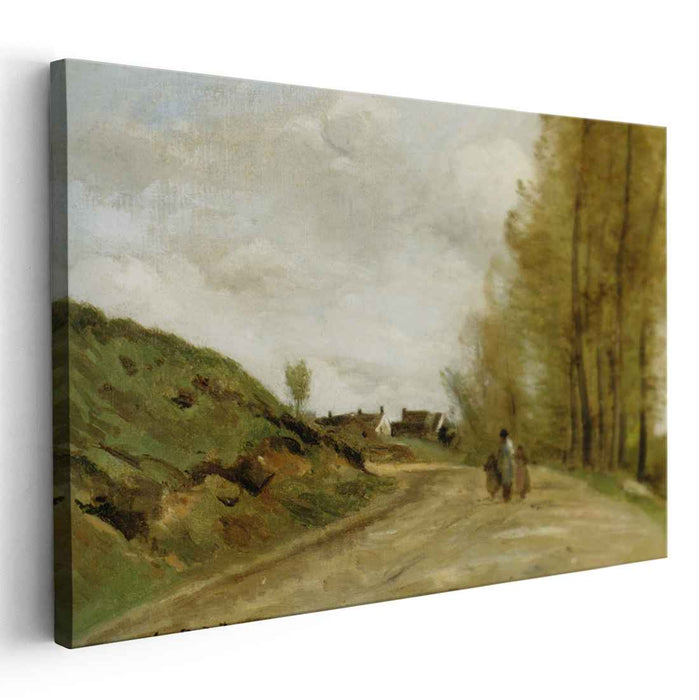 The Road in Gouvieux by Camille Corot