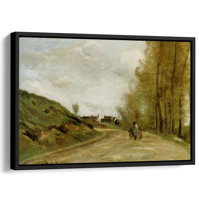The Road in Gouvieux by Camille Corot