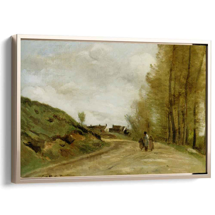 The Road in Gouvieux by Camille Corot