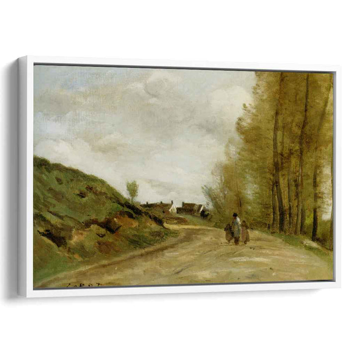 The Road in Gouvieux by Camille Corot
