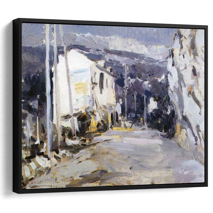 The road in the southern city (1908) by Konstantin Korovin