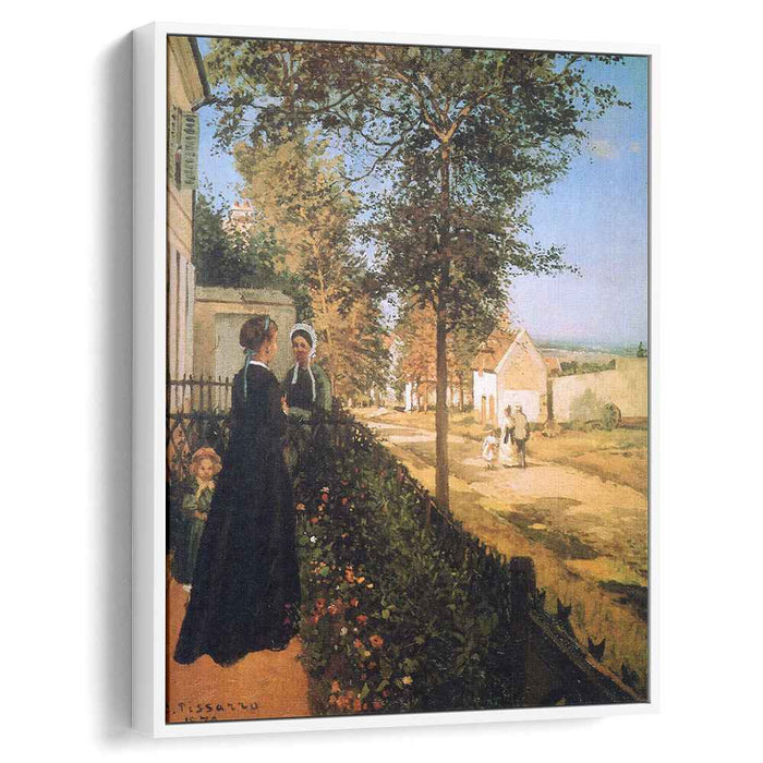 The road of Versailles by Camille Pissarro
