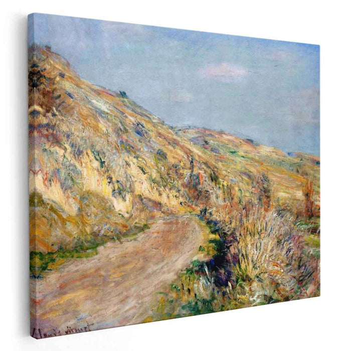 The Road to Giverny (1885) by Claude Monet