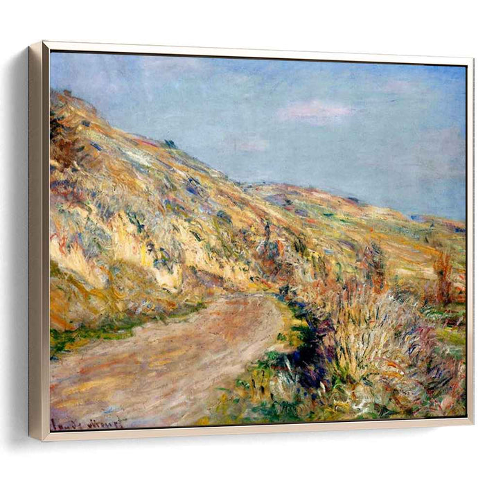 The Road to Giverny (1885) by Claude Monet