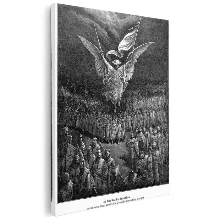 The Road to Jerusalem (1877) by Gustave Dore