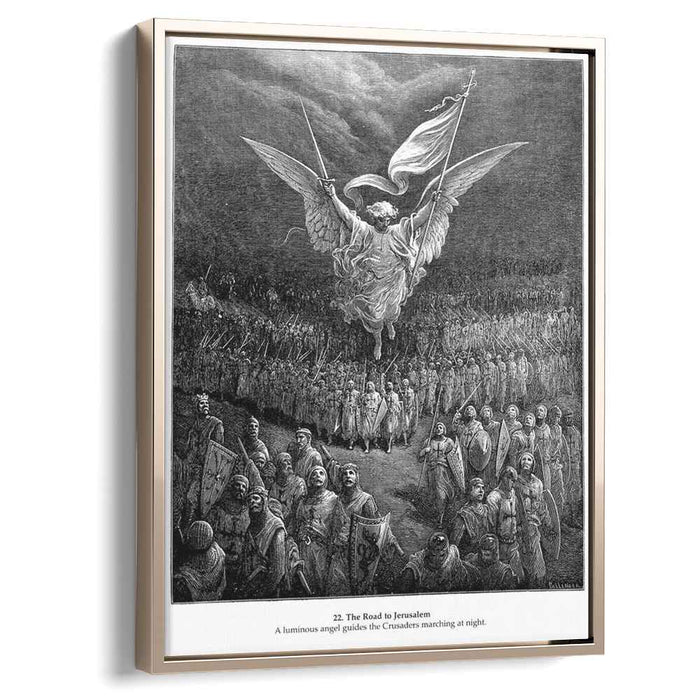 The Road to Jerusalem (1877) by Gustave Dore