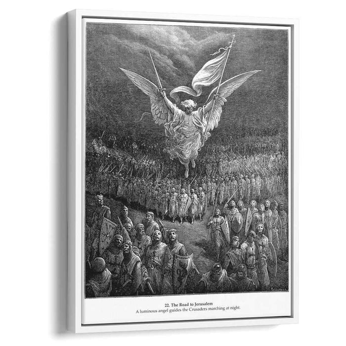 The Road to Jerusalem (1877) by Gustave Dore