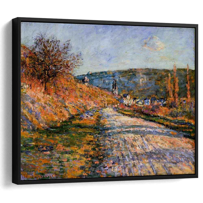 The Road to Vetheuil (1880) by Claude Monet