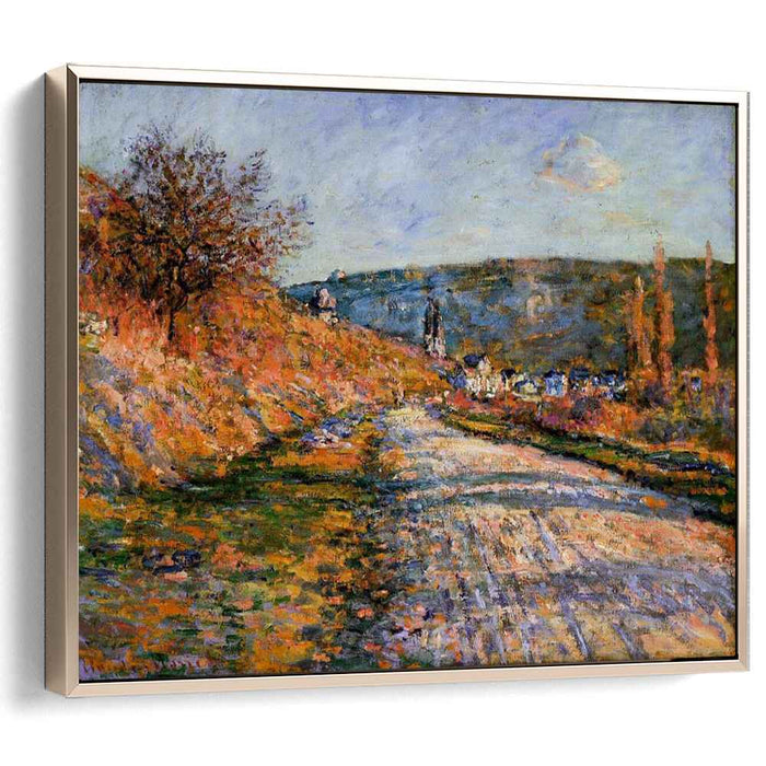 The Road to Vetheuil (1880) by Claude Monet