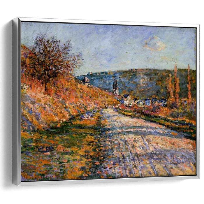 The Road to Vetheuil (1880) by Claude Monet