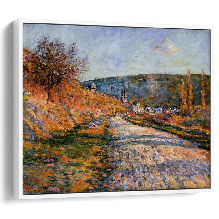 The Road to Vetheuil (1880) by Claude Monet