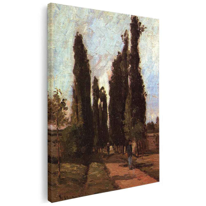 The Road (1864) by Camille Pissarro