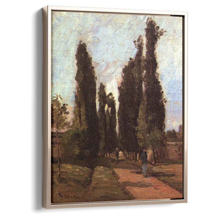 The Road (1864) by Camille Pissarro