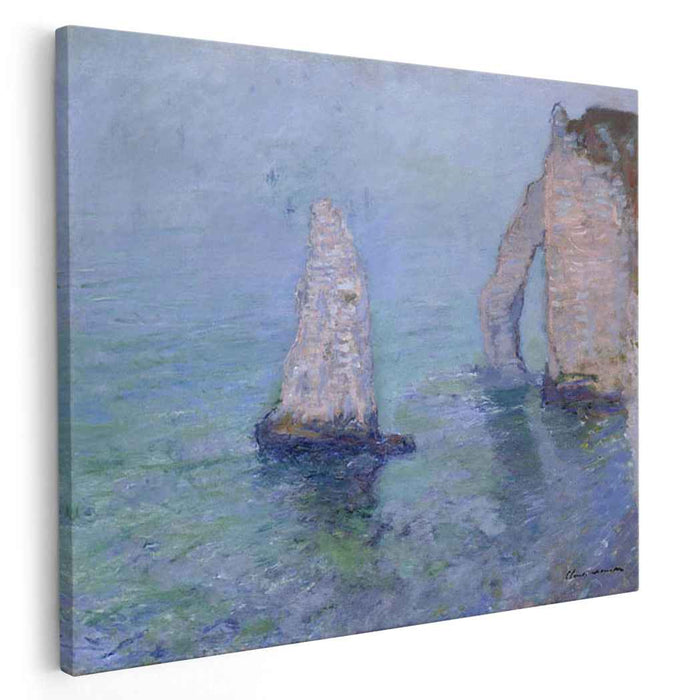 The Rock Needle and Porte d’Aval, Etretat by Claude Monet