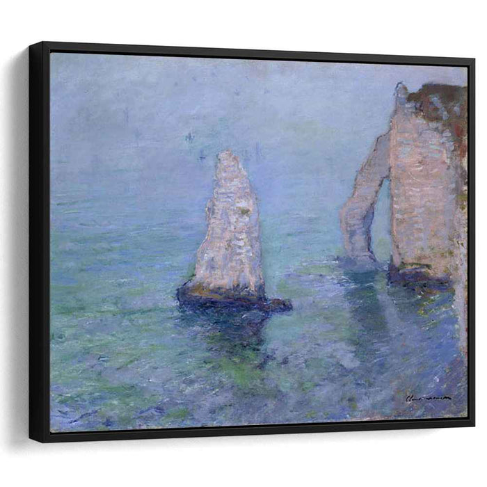 The Rock Needle and Porte d’Aval, Etretat by Claude Monet