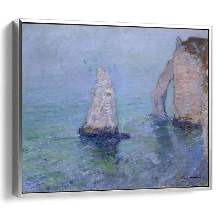 The Rock Needle and Porte d’Aval, Etretat by Claude Monet