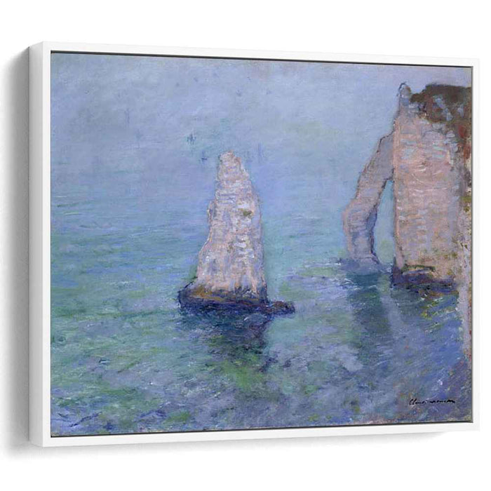 The Rock Needle and Porte d’Aval, Etretat by Claude Monet
