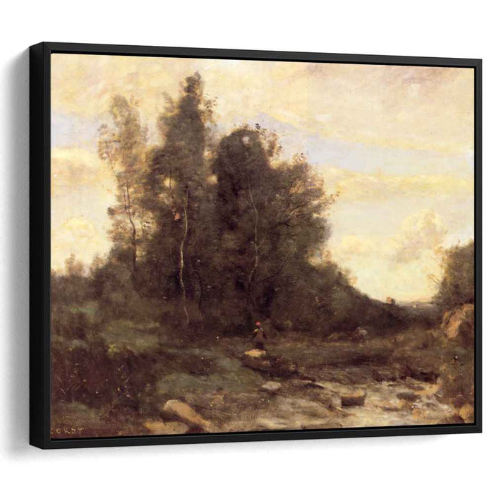 The Rocky Stream (1870) by Camille Corot