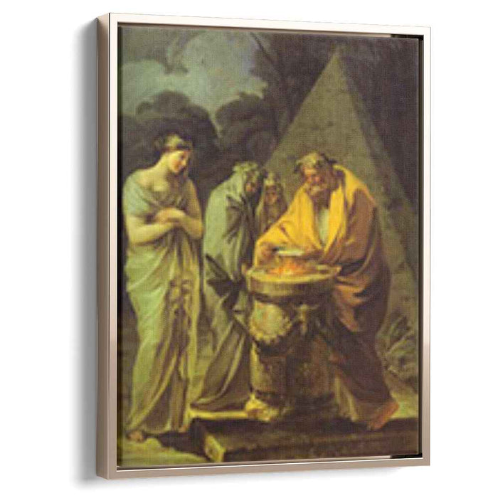 The Sacrifice to Vesta (1771) by Francisco Goya