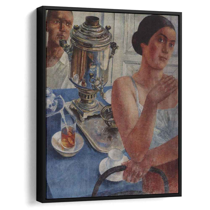 The samovar (1926) by Kuzma Petrov-Vodkin