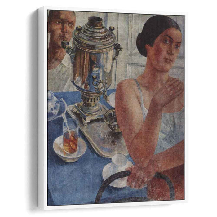 The samovar (1926) by Kuzma Petrov-Vodkin