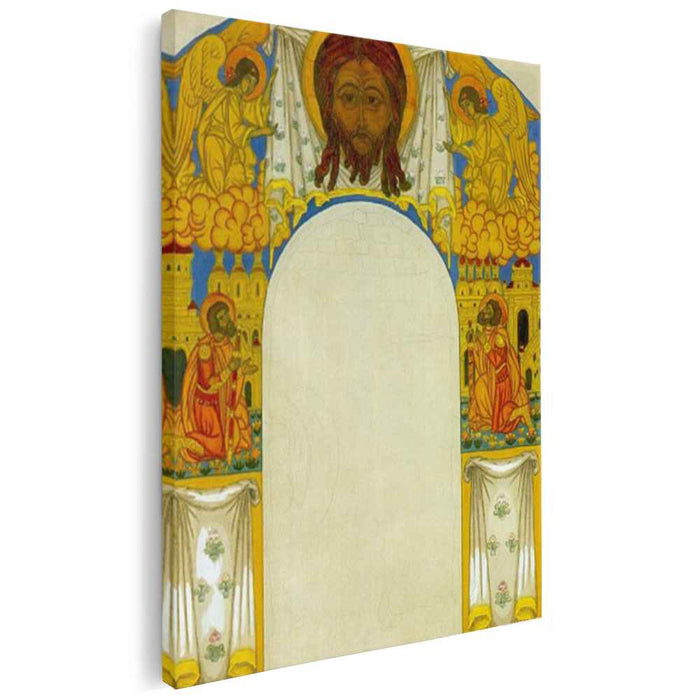 The saviour over the door (1913) by Nicholas Roerich