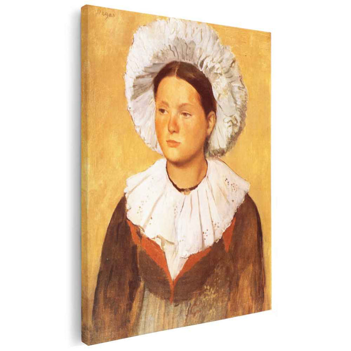 The Savoy Girl (1860) by Edgar Degas