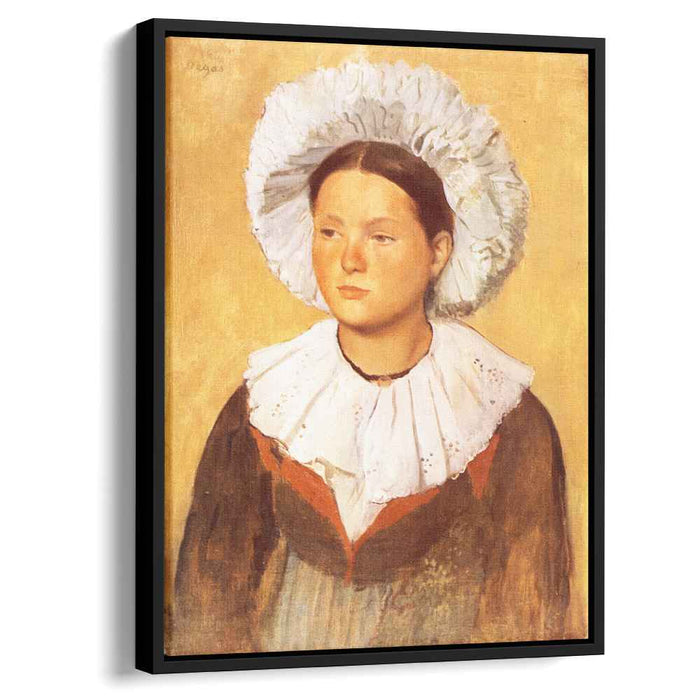 The Savoy Girl (1860) by Edgar Degas