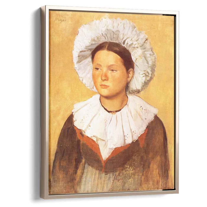 The Savoy Girl (1860) by Edgar Degas