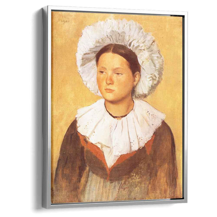 The Savoy Girl (1860) by Edgar Degas