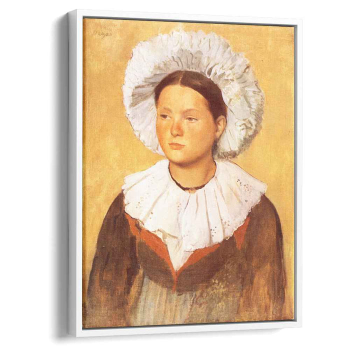 The Savoy Girl (1860) by Edgar Degas