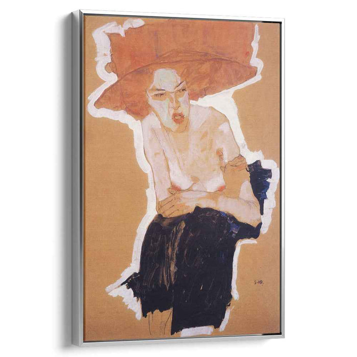 The Scornful Woman (1910) by Egon Schiele