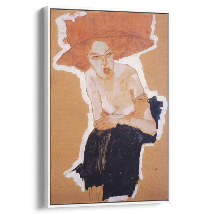 The Scornful Woman (1910) by Egon Schiele