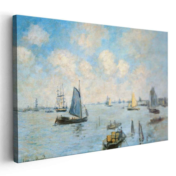The Sea at Amsterdam (1874) by Claude Monet