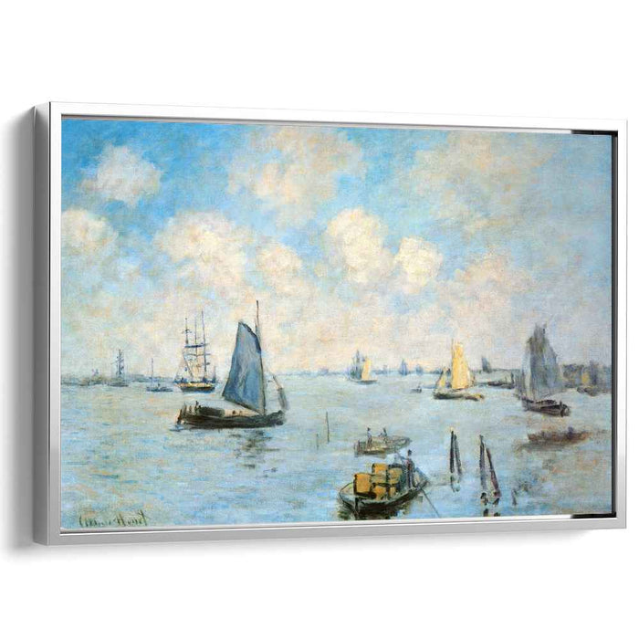 The Sea at Amsterdam (1874) by Claude Monet