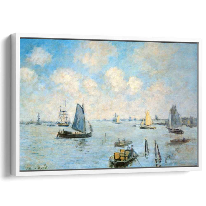 The Sea at Amsterdam (1874) by Claude Monet