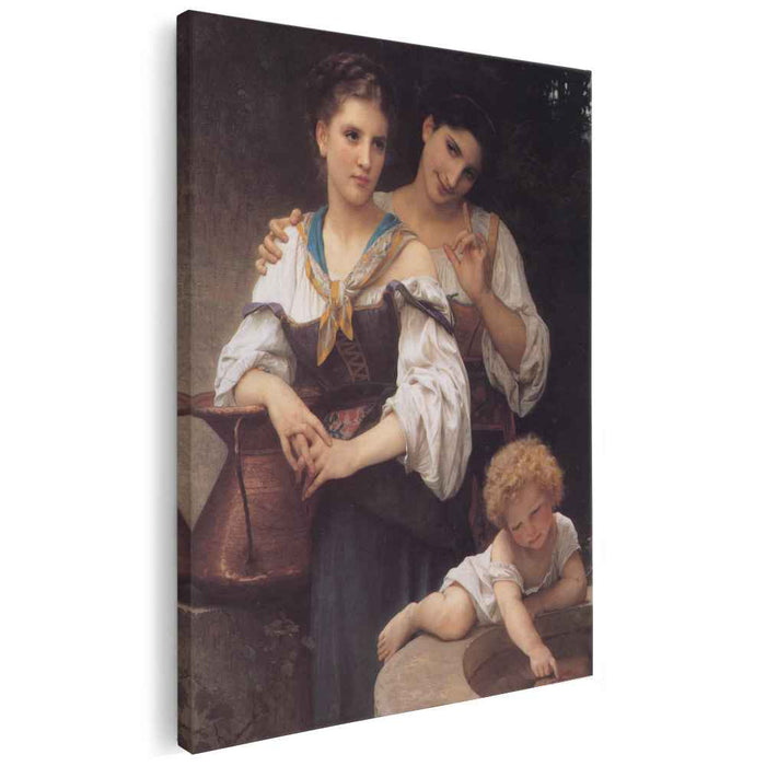 The Secret (1876) by William-Adolphe Bouguereau